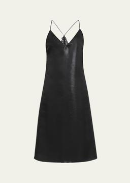 Dinah Silk Midi Slip Dress