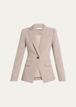 Kensington Embellished Single-Breasted Blazer