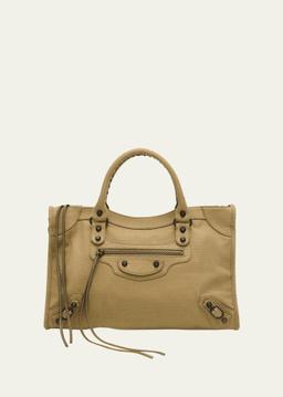 Le City Medium Canvas Top-Handle Bag