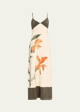 Constance Floral Slip Dress