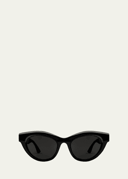 Delicacy Cat-Eye Acetate Sunglasses