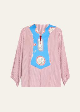 Selma Stripe Light Tependris Blouse