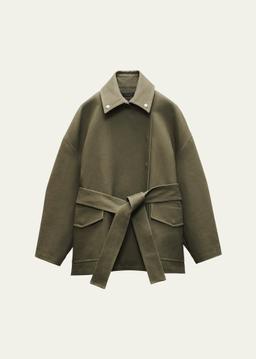 Rue Belted Cotton Jacket