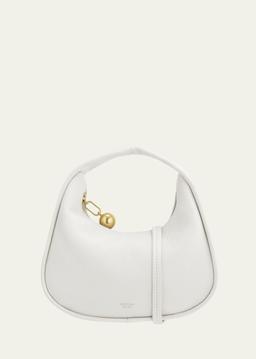 Clara Mini Leather Top-Handle Bag