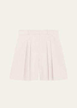 Pleated Shorts