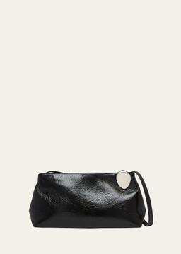 Jewel Calfskin Leather Shoulder Bag