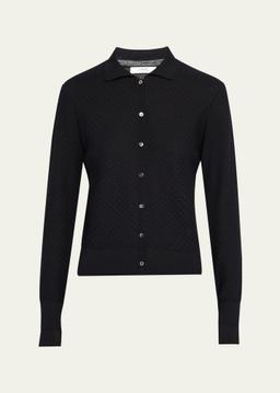 Double-Layered Cardigan