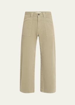 Pomonok Cropped Gusset Cargo Pants