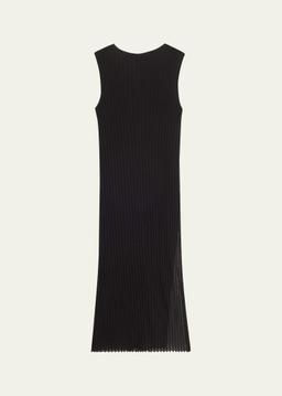 Ada Sleeveless Rib Knit Maxi Dress