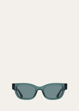 Gancino Rectangle Acetate Sunglasses