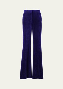 Celia Washed Corduroy Bootcut Pants