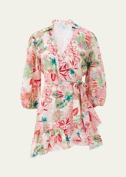 Izzy Wrap Mini Dress