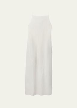 Square-Neck Slip Dress
