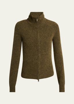 Prunella Full-Zip Sweater Jacket