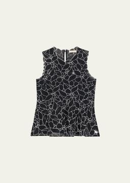 Ali Embroidered Sleeveless Top