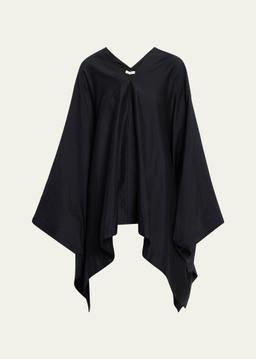 Cedar Handkerchief Poncho Top