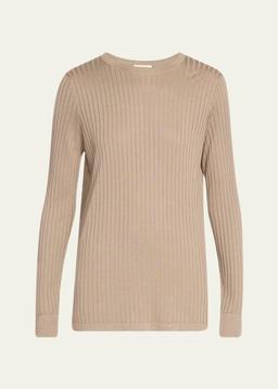 Keya Rib Long-Sleeve Top