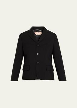 Single-Breasted Baby Simple Chest Jacket