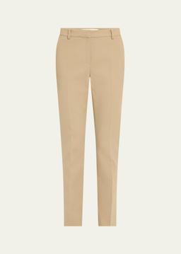 Manhattan Cotton Twill Cigarette Pants