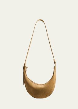 Augustina Small Suede Crossbody Bag