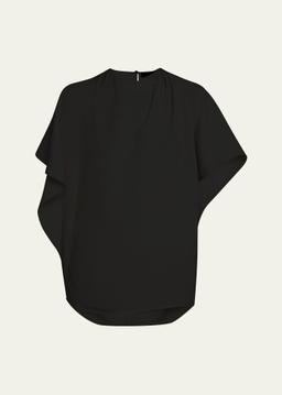 Etta Hammered Viscose Top