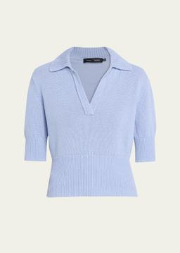 Reeve Polo Knit Top