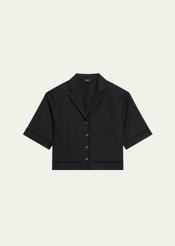 Short-Sleeve Boxy Shirt