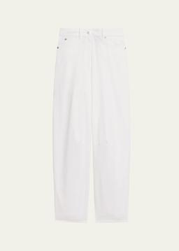 Drop Curve-Leg Pants