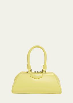 Antigona Mini Top-Handle Bag in Box Leather