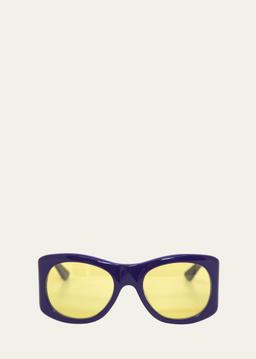 Aleksandr Square Acetate Sunglasses