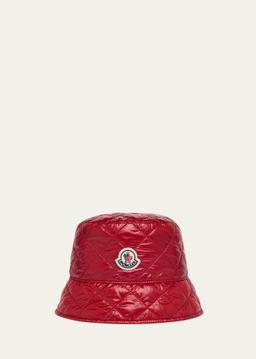 Quilted Logo Bucket Hat