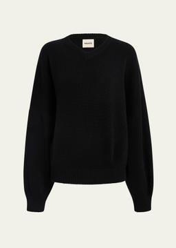 Wolfe V-Neck Cashmere Sweater
