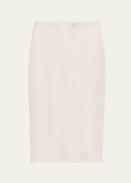 Lalisa Silk Midi Skirt