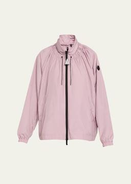 Valencay Drawstring Windbreaker Jacket
