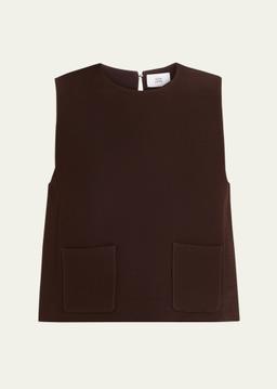 Ludlow Sleeveless Crop Top