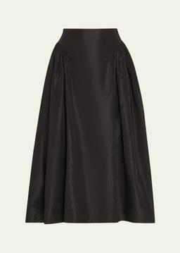 Hip Detail Bind Midi Skirt