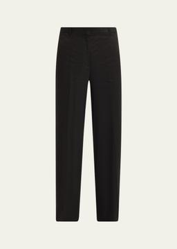 Classic Straight-Leg Trousers