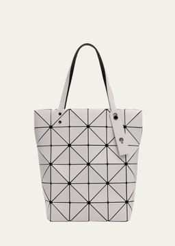 Blocky Geometric Zip Tote Bag