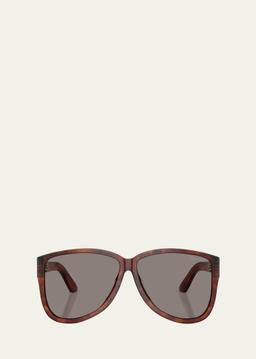MU A08SF Acetate Aviator Sunglasses