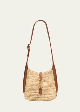 Le 5 A 7 Baby Hobo Bag in Raffia