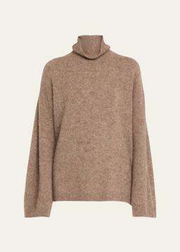 Mallory Combo Turtleneck Sweater