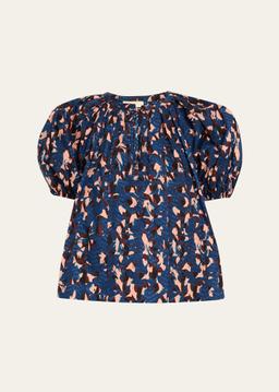 Loli Short-Sleeve Blouse