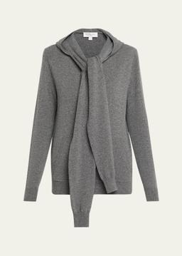 Cashmere Scarf Hoodie
