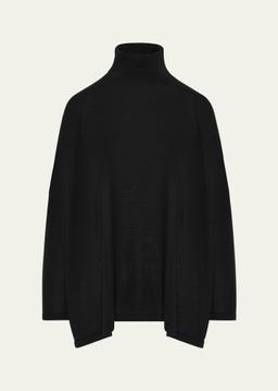 Wide Scrunch Neck Top (Mid Plus Length)