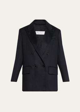 Olimpia Double-Breasted Wool Jacket