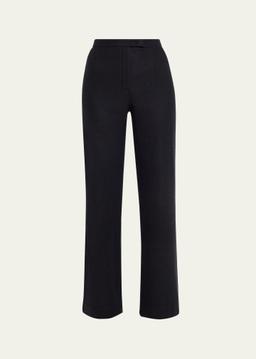 Robin Wool-Cashmere Straight-Leg Pants