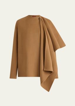 Dak Wool Cape Coat