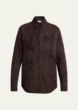 Gwena Sheep Shearling Shirt Jacket