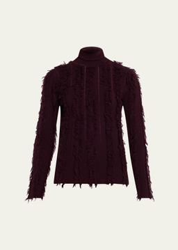 Nico Turtleneck Fringed Sweater