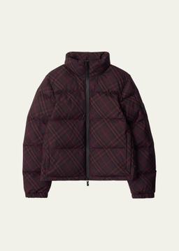 Ambleside Check Puffer Jacket